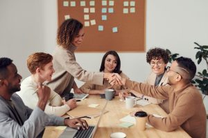 Teams working together to achieve change